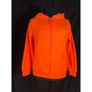Gander MTM youth bright orange hunting zip up hoodie